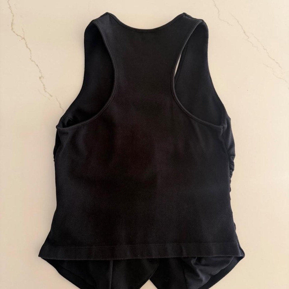 Y2K Express black button up vest - Picture 4 of 5